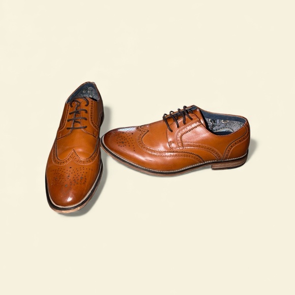 Bruno Marc Other - Classic Brown Leather Men's Derbys